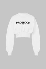 Letter Print Round Neck Long Sleeve Sweatshirt
