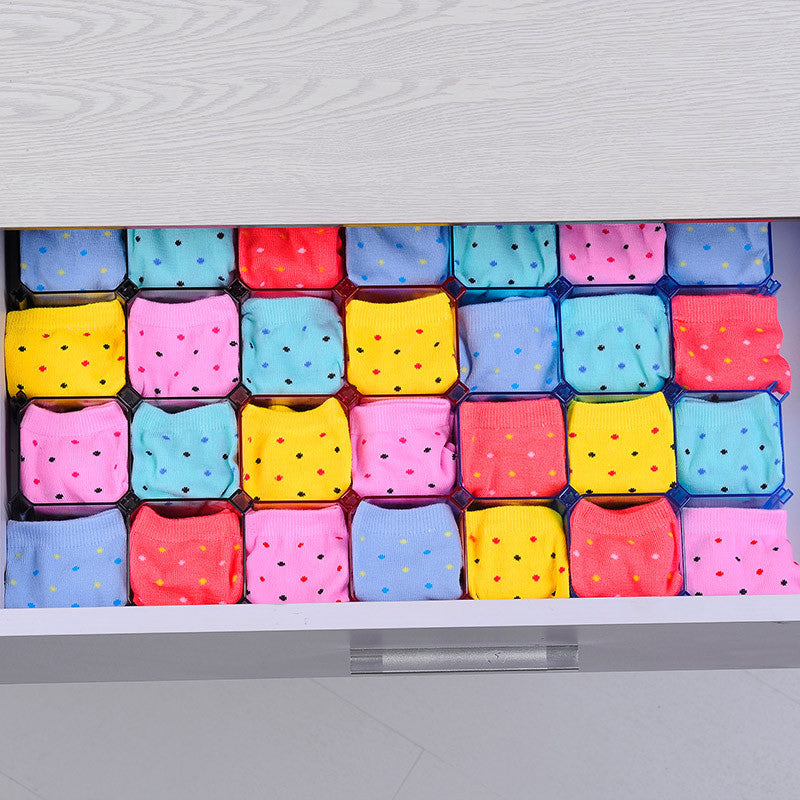 Drawer Organizer with Customizable Storage Boxes