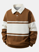 Richard | Relax Fit Polo Sweatshirt
