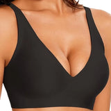 Comfortable Wireless Women's Seamless Thin 3/4 Cup Bra