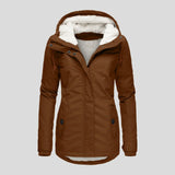 Claudine – Women’s Winter Hooded Fleece Coat