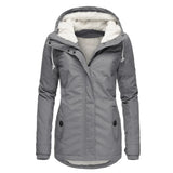 Claudine – Women’s Winter Hooded Fleece Coat