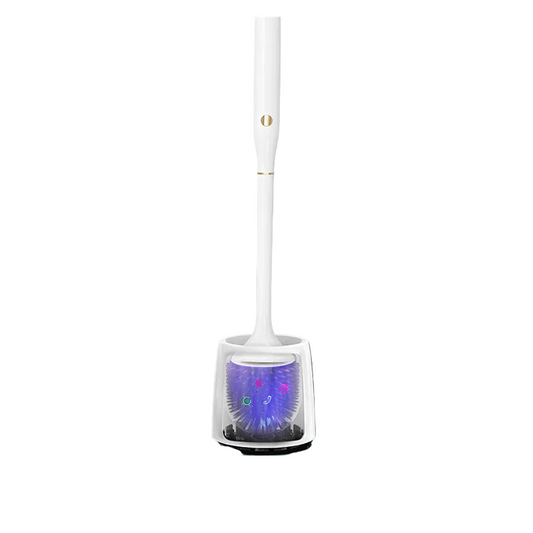 Electric Toilet Brush with UV Sterilization – Portable Bathroom Cleaning Tool