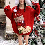 Christmas Sweater Women's Winter Loose