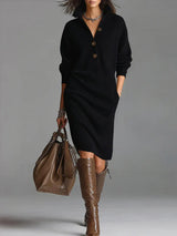 Judi | Elegant Sweater Dress