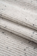 Contrast Button Sweater Long-Sleeve Top And Mini Skirt Set