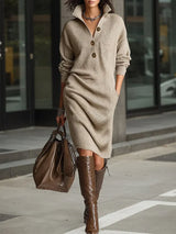 Judi | Elegant Sweater Dress