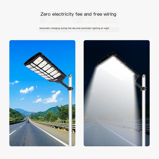 Solar LED Street Light – High Brightness Waterproof Outdoor Security Light with Remote Control