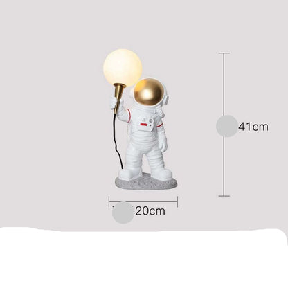 Creative Astronaut Table Lamp for Boys' Bedroom Decor