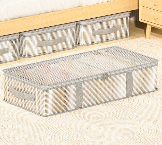Under Bed Quilt Storage Bags – Large Capacity Bedding Organizer