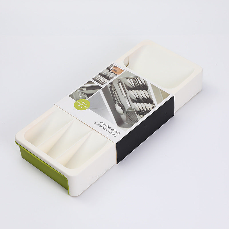 Expandable Silverware Organizer Tray – Neat, Organized Kitchen Drawers