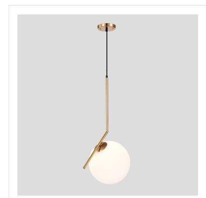 Nordic Glass Pendant Light – Modern Luxury Hanging Ceiling Light