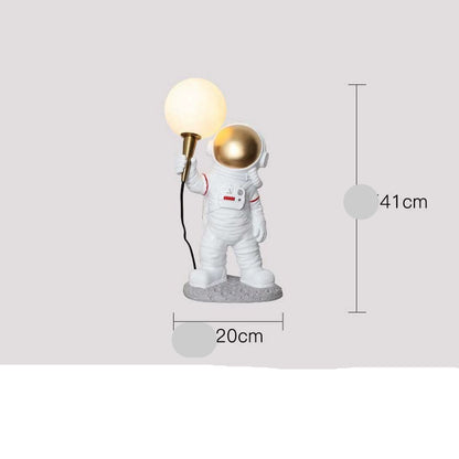 Creative Astronaut Table Lamp for Boys' Bedroom Decor