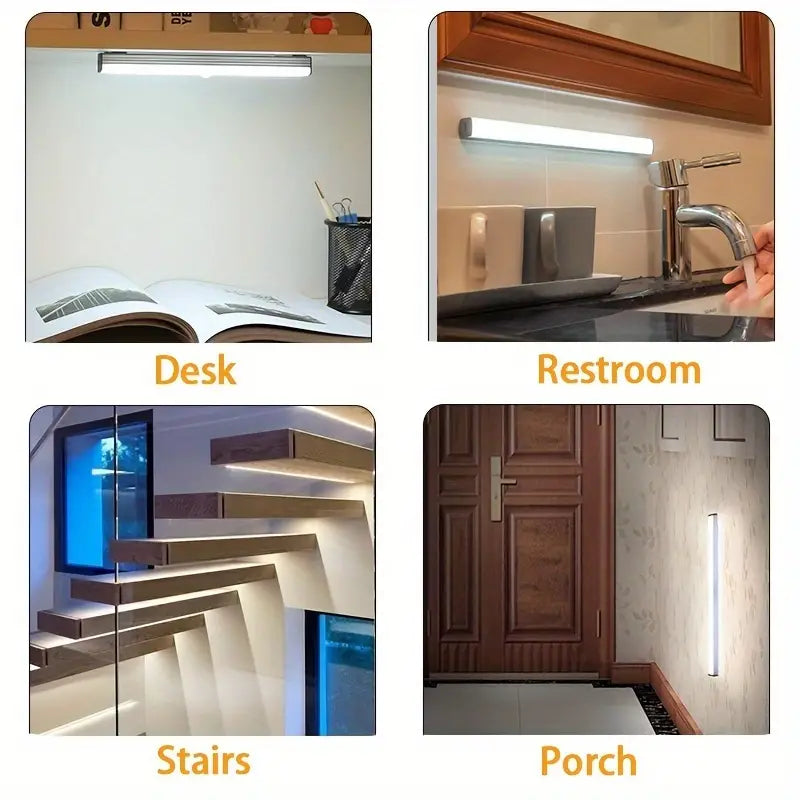 Infrared Motion Sensor Night Light – Magnetic LED Induction Lamp for Bedroom, Hallway &amp; Closet
