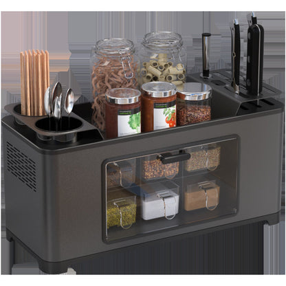 Multifunctional Kitchen Storage Box – Utensil And Spice Organizer