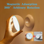 LED Motion Sensor Light with 360° Rotation and USB Charging