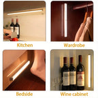 Infrared Motion Sensor Night Light – Magnetic LED Induction Lamp for Bedroom, Hallway &amp; Closet