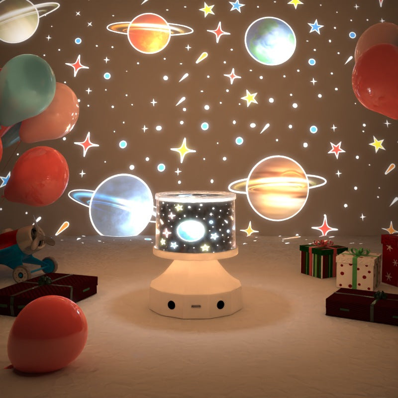 Starry Sky Projector Lamp – Galaxy Night Light with Bluetooth Speaker