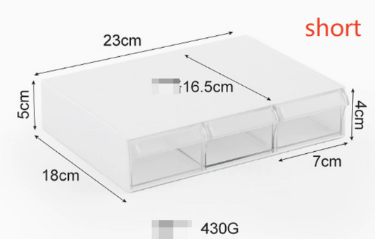 Under Desk Drawer Organizer – Hidden Storage Solution for a Clutter-Free Workspace
