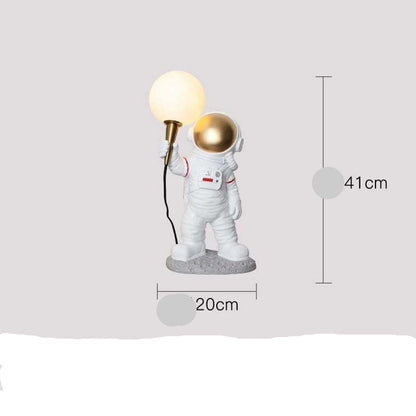 Creative Astronaut Table Lamp for Boys' Bedroom Decor