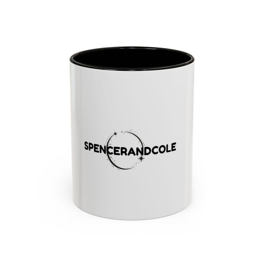 SpencerAndCole Logo Color-Accent Coffee Mug (11oz, 15oz)