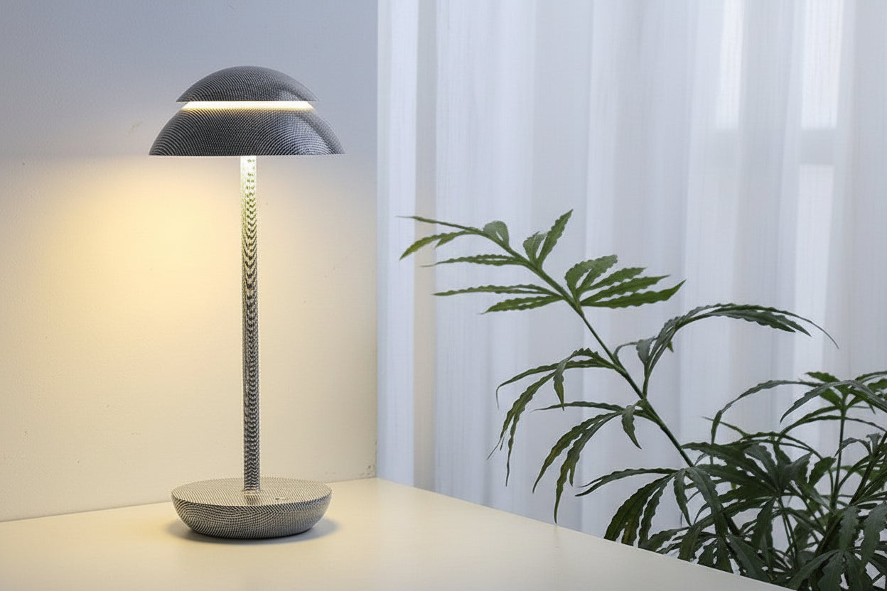 Luxury Nordic Minimalist LED Table Lamp – Modern Waterproof Designer Lighting for Indoor &amp; Outdoor Spaces