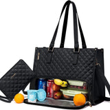 2 in 1 Tote Bag Lunch Bag Combo
