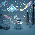Starry Sky Projector Lamp – Galaxy Night Light with Bluetooth Speaker