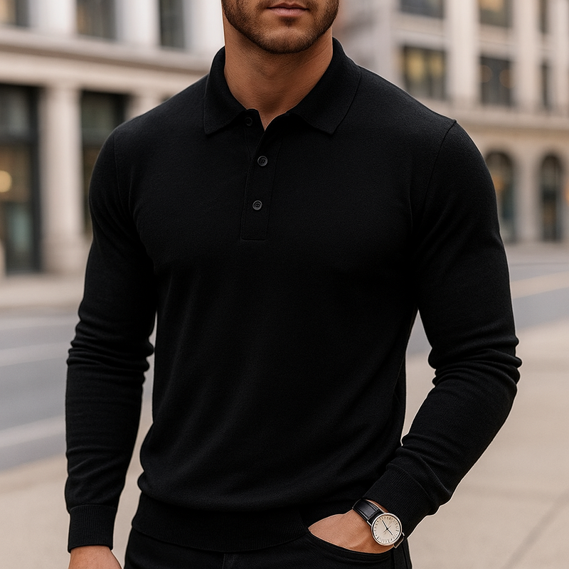 Cavario - Merino Wool Polo