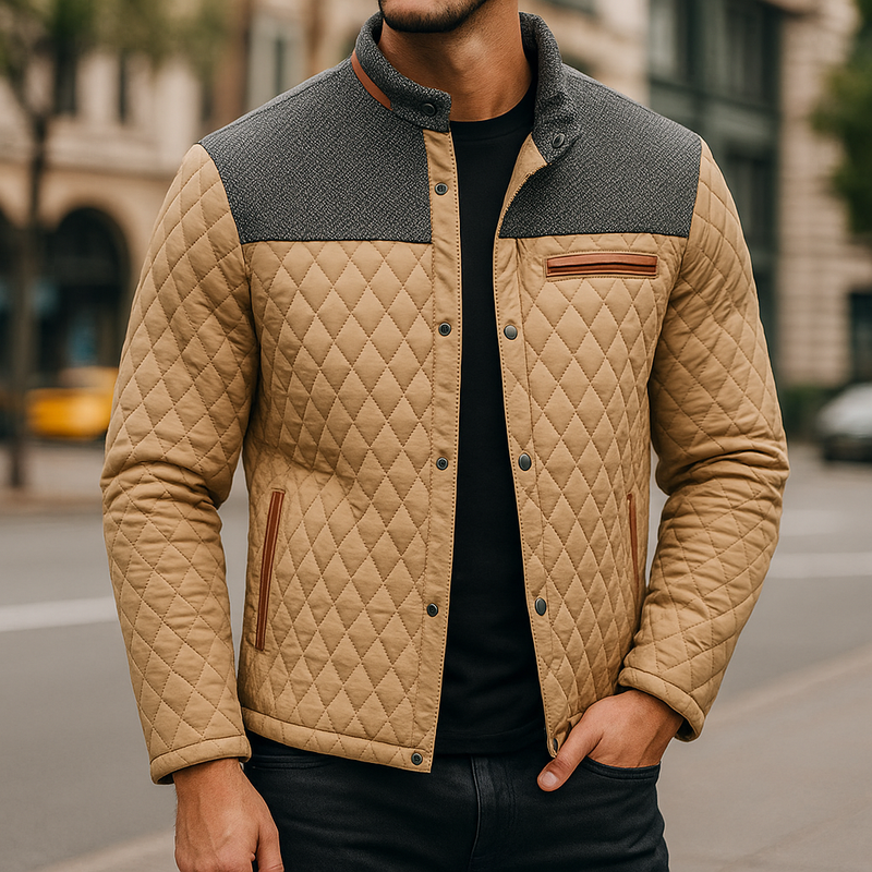 Alessano - Diamond Puffer Jacket