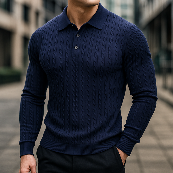 Varezzi - Knitted Wool Polo