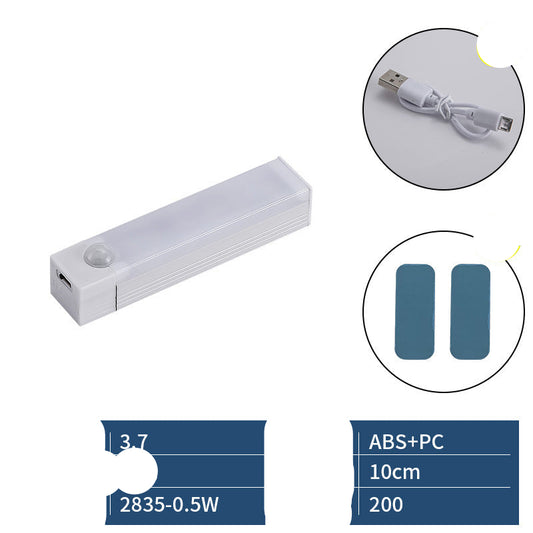LED Sensor Light Strip – USB Rechargeable Motion Sensor Cabinet Light