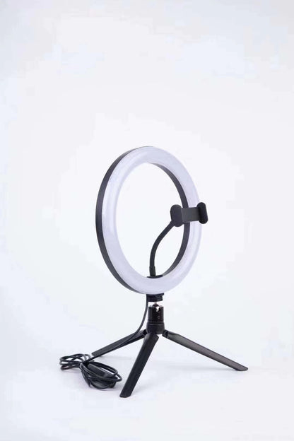 (Live Streaming Ring Light Kit – Professional LED Fill Light for Photography &amp; Content Creation26cm)