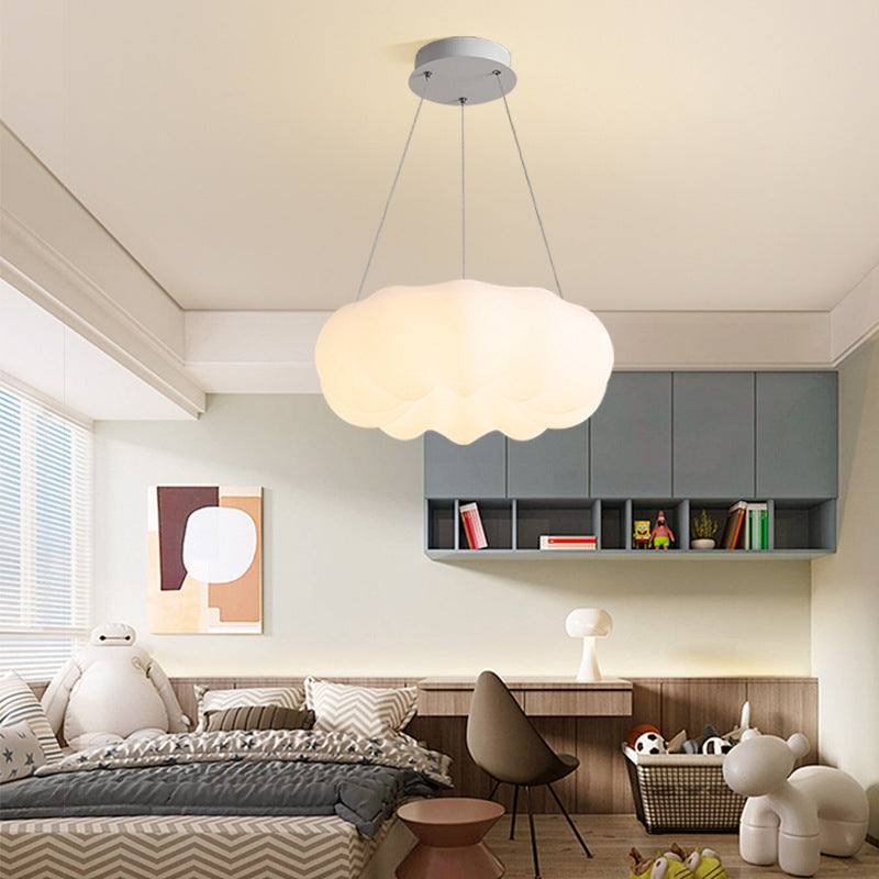 Modern LED Chandelier – Creative Ceiling Light with 3-Color Dimmable Lighting