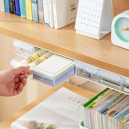 Under Desk Drawer Organizer – Hidden Storage Solution for a Clutter-Free Workspace
