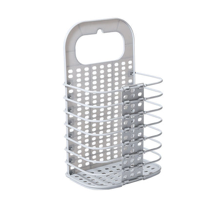 Foldable Laundry Basket for Home Storage (Bathroom Use)