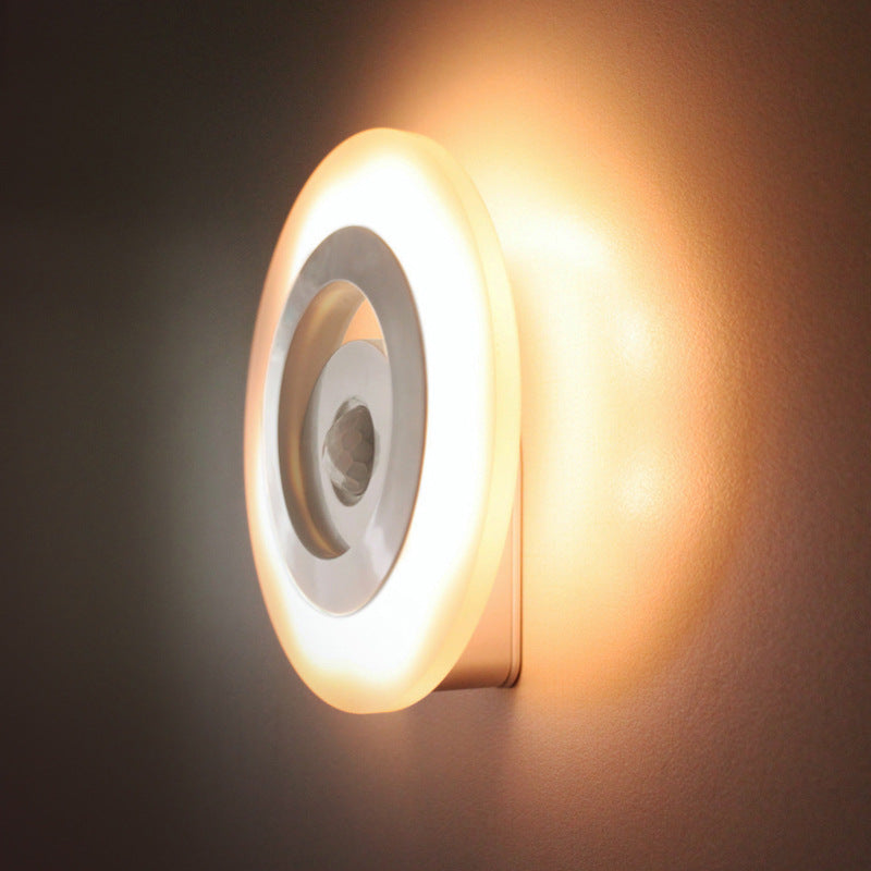 LED Motion Sensor Night Light – Automatic 360° Illumination
