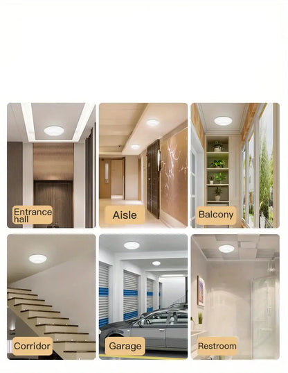 Wireless Motion Sensor LED Ceiling Light – Dimmable And Rechargeable
