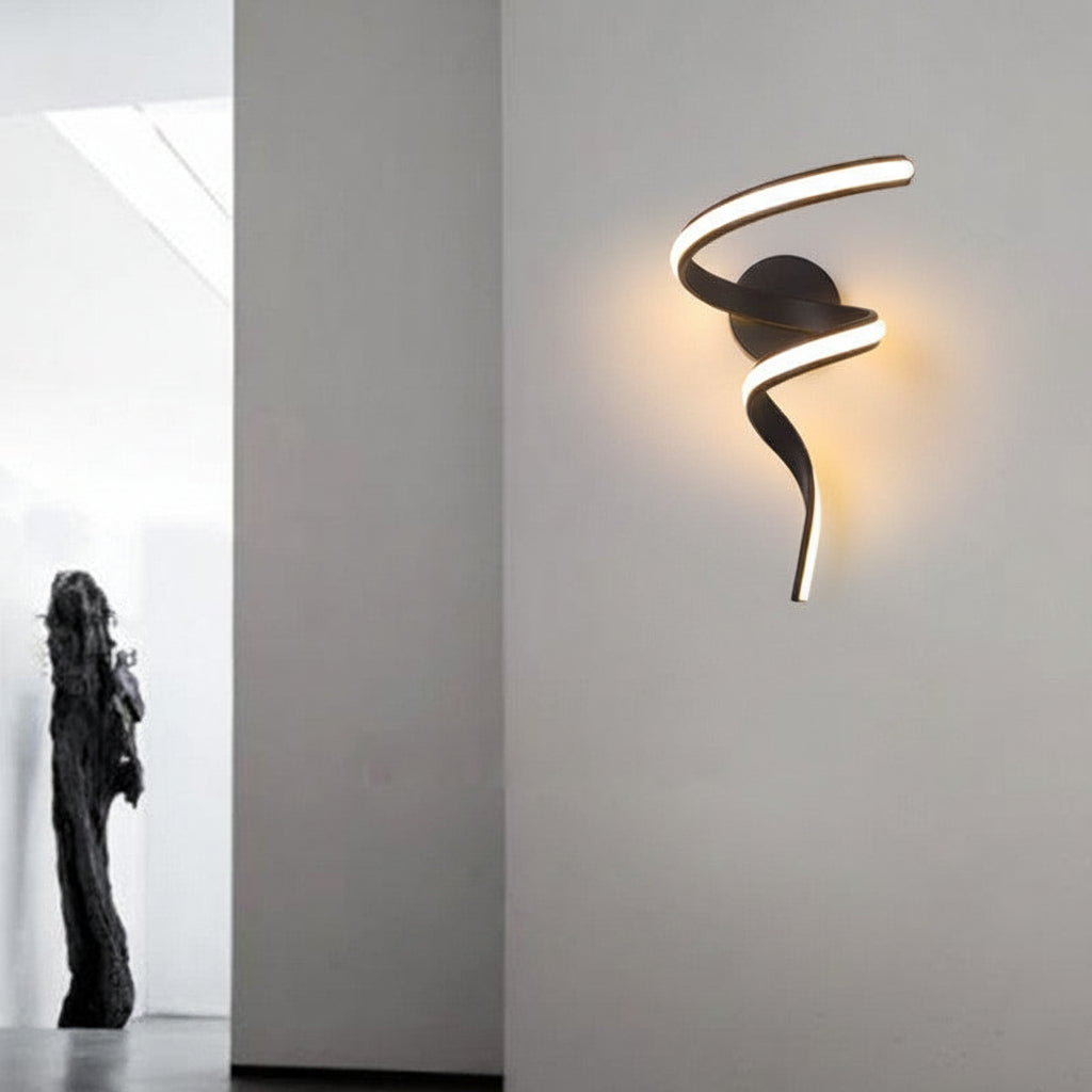 Modern LED Wall Lamp – Minimalist Decorative Wall Light with 3-Color Dimming