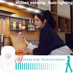 USB Motion Sensor LED Light Strip – Smart Under Cabinet &amp; Ambient Lighting
