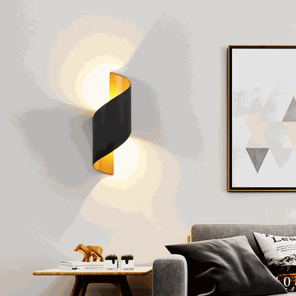 Waterproof Solar-Powered LED Wall Light