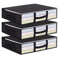 Under Bed Storage Containers – Foldable Storage Bags with Clear Window (1pc)