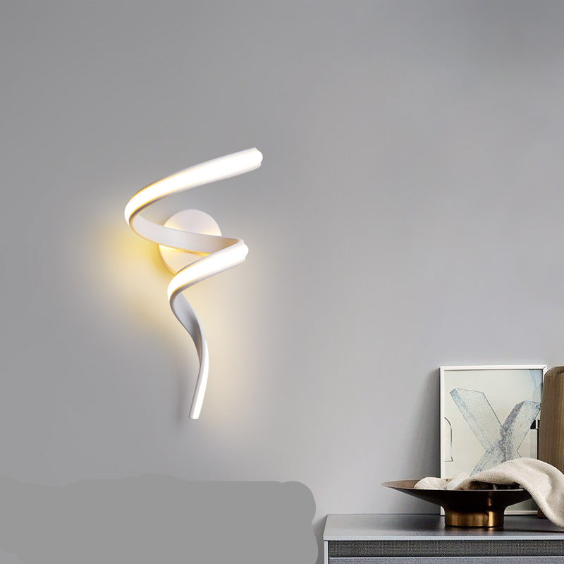 Modern LED Wall Lamp – Minimalist Decorative Wall Light with 3-Color Dimming