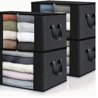 Under Bed Storage Bag – Modern Foldable Organizer for Blankets, Clothes &amp; Bedding