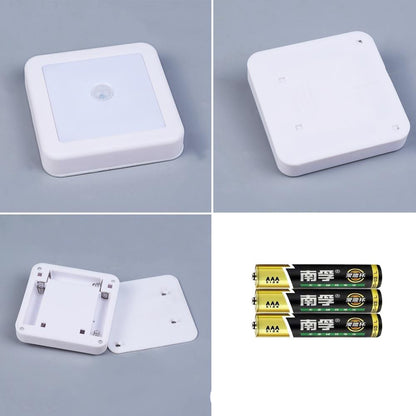Smart Motion Sensor LED Night Light – Automatic Wireless Cabinet &amp; Bedside Light