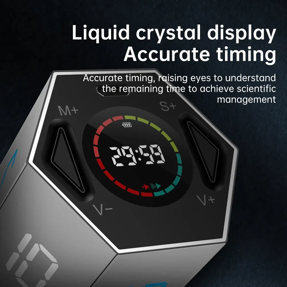 Multifunction Cooking Timer Alarm Clock for Home Kitchens