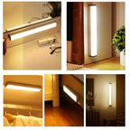Infrared Motion Sensor Night Light – Magnetic LED Induction Lamp for Bedroom, Hallway &amp; Closet