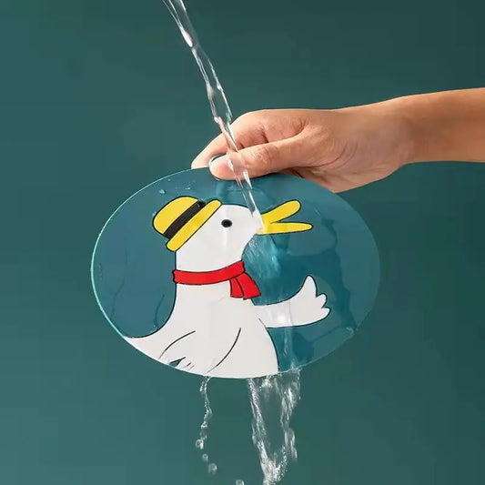 Cartoon Heat Insulation Mat – Non-Slip Heat Resistant Pot Holder for Kitchen(1pc/Set)