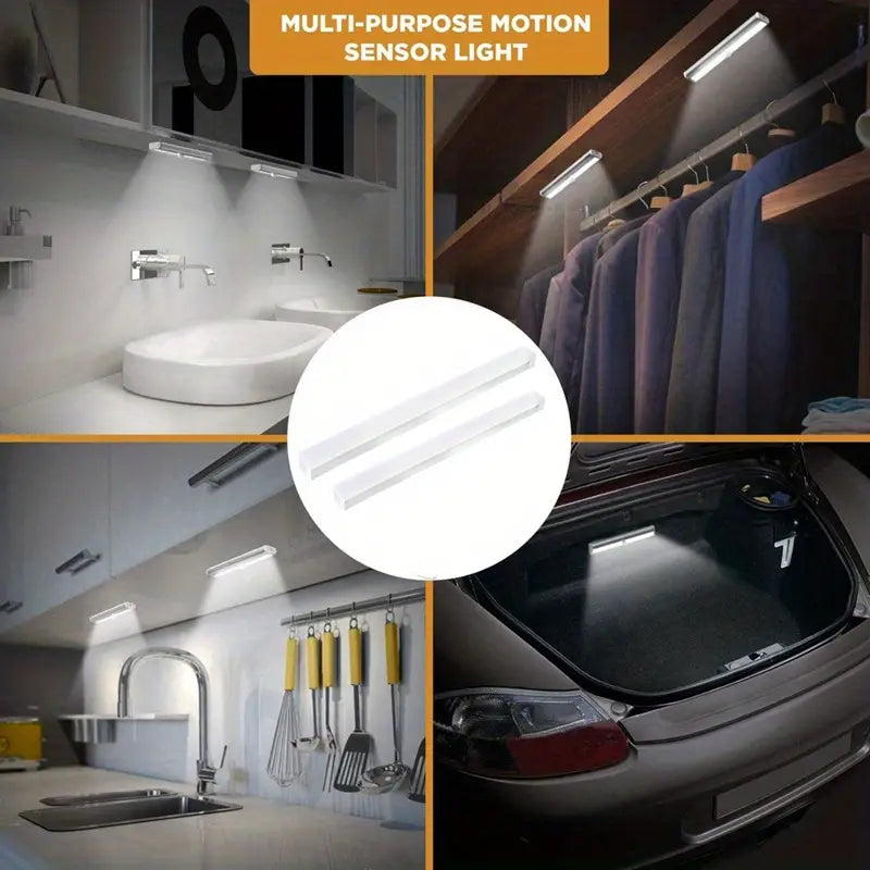 Infrared Motion Sensor Night Light – Magnetic LED Induction Lamp for Bedroom, Hallway &amp; Closet