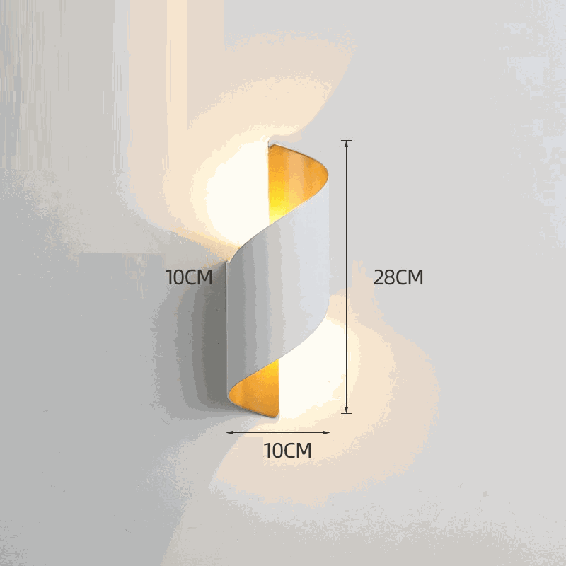 Waterproof Solar-Powered LED Wall Light